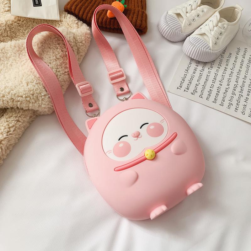 Bé gái Bé Trai Lưng Dẻo Silicone Trẻ Em Ba Lô Hoạt Hình Dễ Thương Mẫu Giáo Schoolbag Trẻ Em Túi Du Lịch Trẻ Em Học Túi