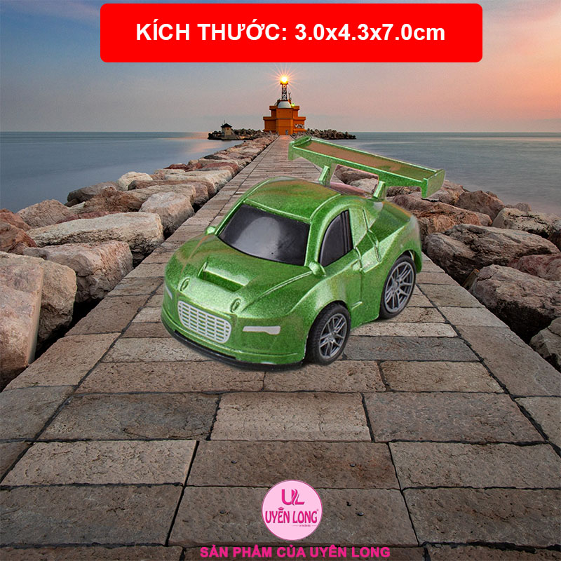 Đồ Chơi Xe Thể Thao, Xe Đua Hạng Sang Mini Chạy Cót Cho Bé, Giúp Bé Làm Quen Màu Sắc, Phương Tiện Và Vui Thích