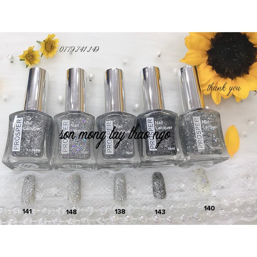 Sơn Móng Tay Prosper Silver 16ml (sơn thường)