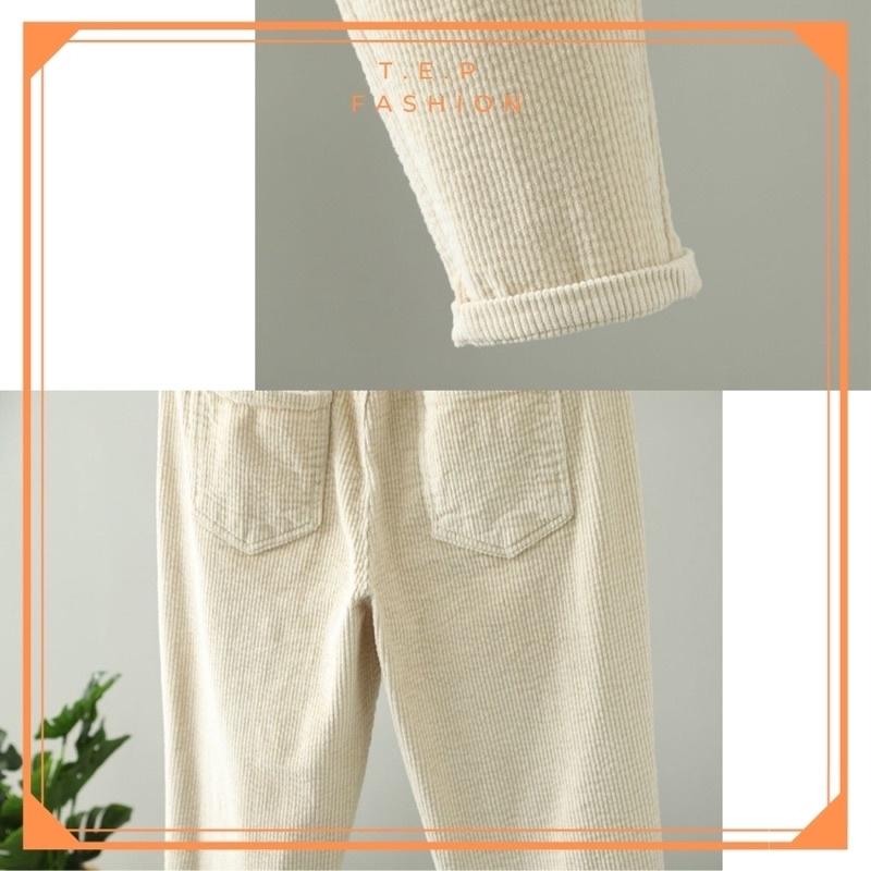 Quần Nhung Baggy Cạp Chun Kiểu dáng Hàn Quốc cho Nữ m098 Tep Fashion BAGGY-NHUNG02