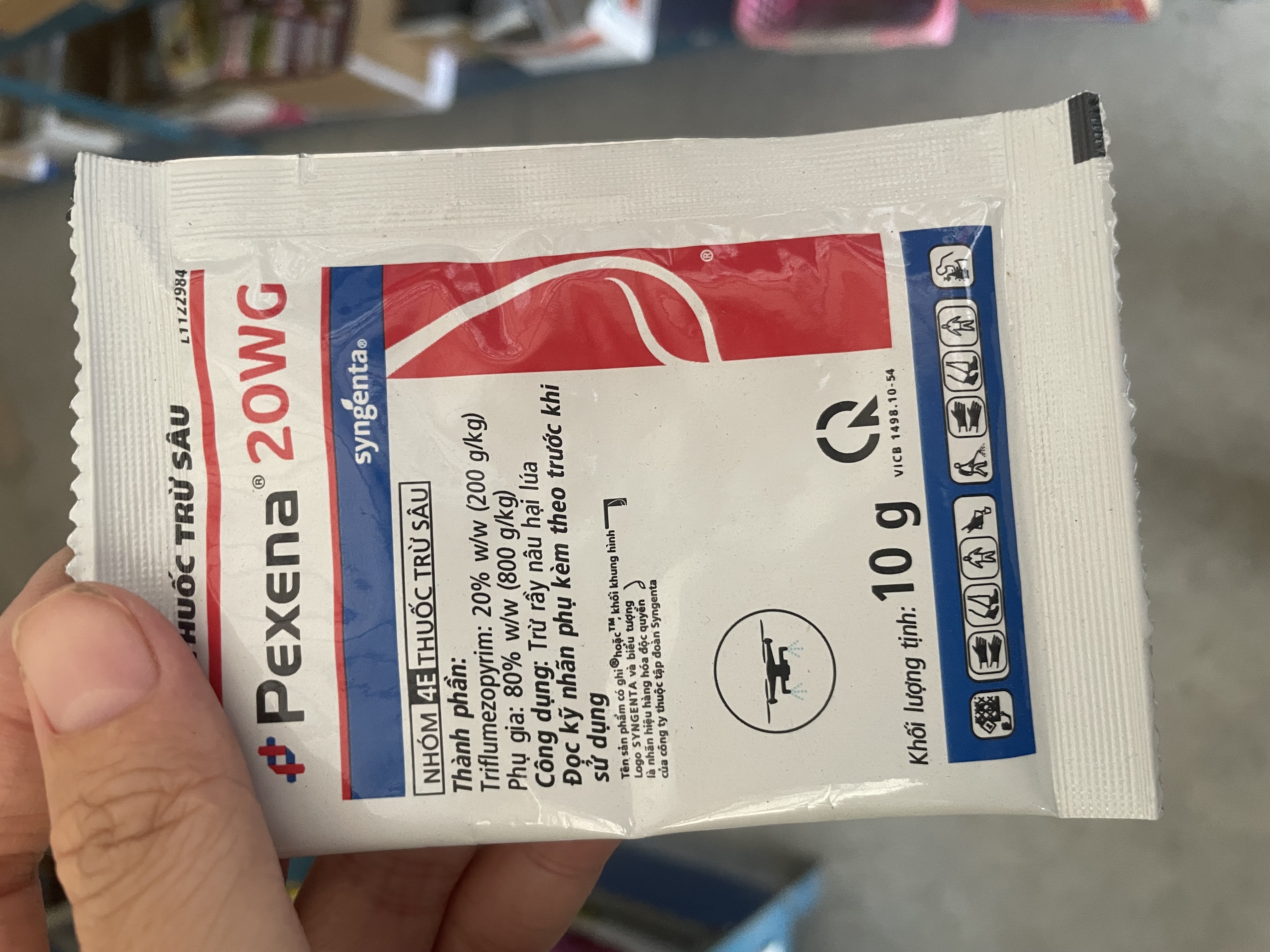Pexena 20WG Syngenta Dạng Cốm - Thuốc đặc trị rầy nâu, rầy phấn trắng