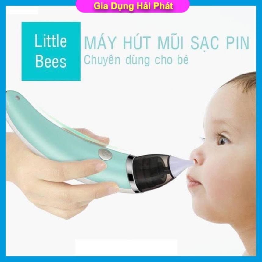 Máy hút mũi điện tử đầu mềm little bee cho bé