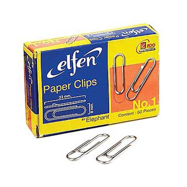 Kẹp Giấy Tròn Elfen Size 33 mm No.1