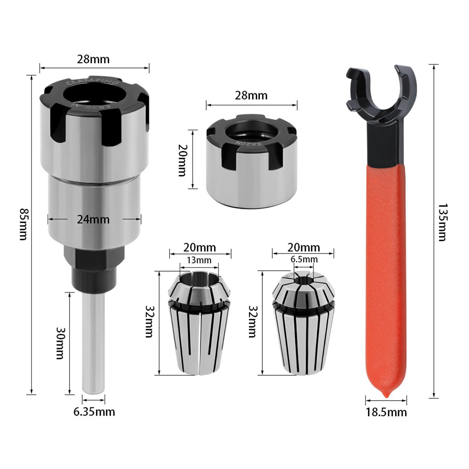 Collet Extension Rod for Engraving Machine Milling Bit