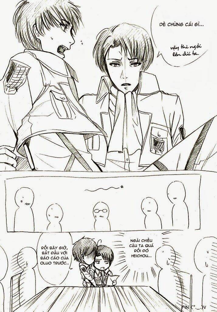 đại chiến titan - doujinshi levieren chapter 32 5