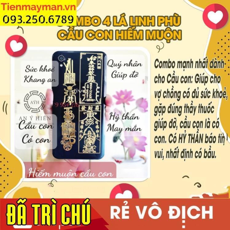 COMBO 4 miếng dán CẦU CON_SỨC KHOẺ KHANG AN_GẶP QUÝ NHÂN_HỶ THẦN MAY MẮN, miếng dán điện thoại hoặc bỏ vào ví