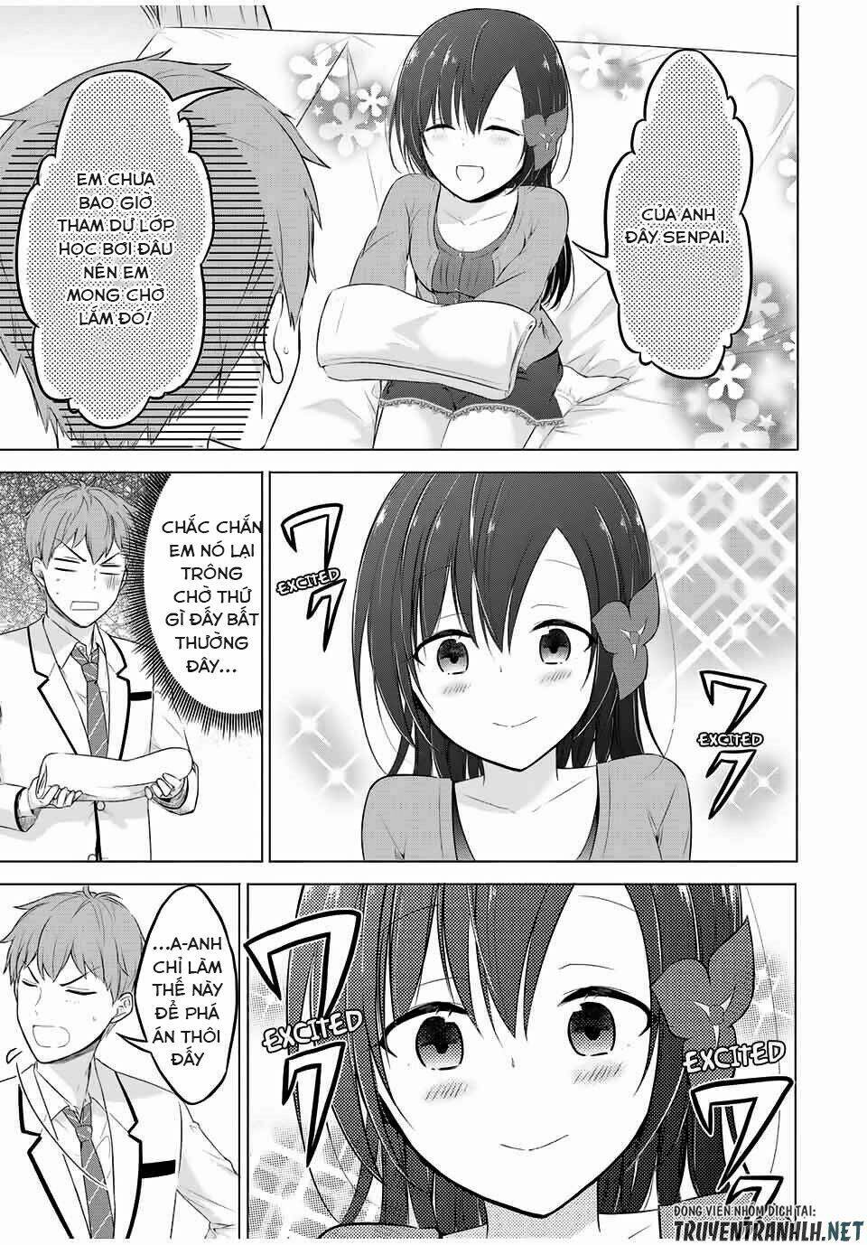the student council president solves everything on the bed chapter 6.1 16
