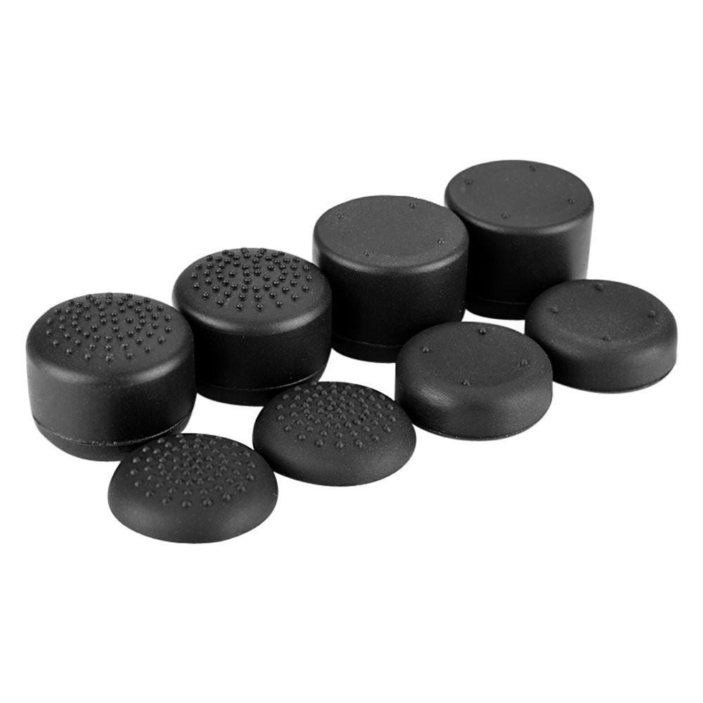 Vỏ bọc silicon ZOMTOP cho Vỏ tay cầm Dualshock 4 PS4 Pro Slim và Mũ kẹp ngón tay cái cho Phụ kiện trò chơi PlayStation 4 Màu sắc: 1 Đỏ