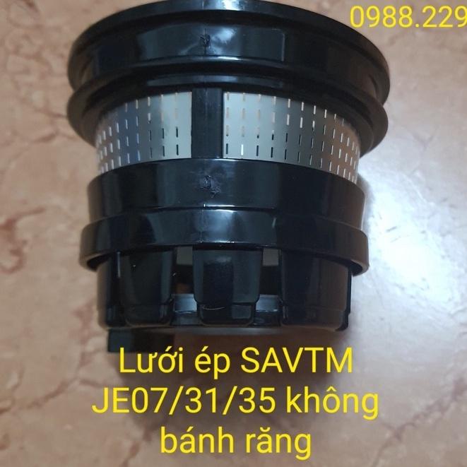 Lưới lọc máy ép chậm SAVTM JE35 JE31 JE07 loại không có bánh răng