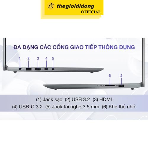 Laptop Lenovo Ideapad Slim 3 15IRH8 i7 13620H/16GB/1TB/Win11 (83EM003FVN) - Hàng chính hãng