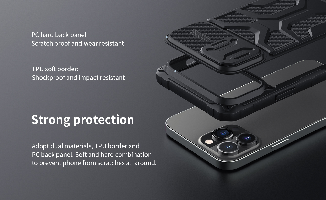 Ốp lưng Nillkin Adventurer dành cho iPhone 13 Pro Max - Hàng chính hãng