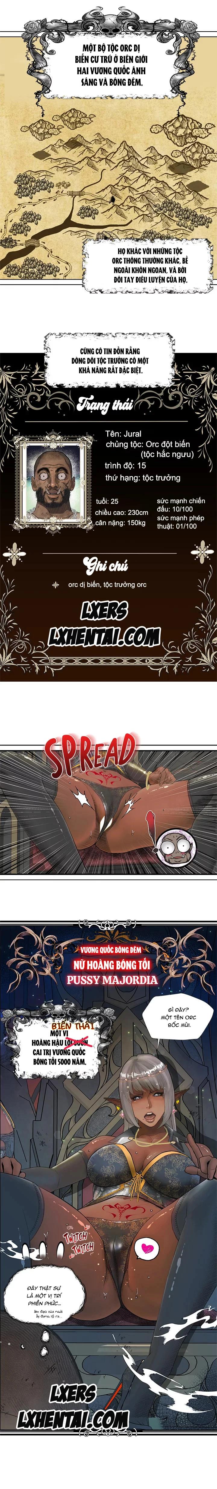 nữ hoàng dark elf và bầy tôi orc chapter 1 2