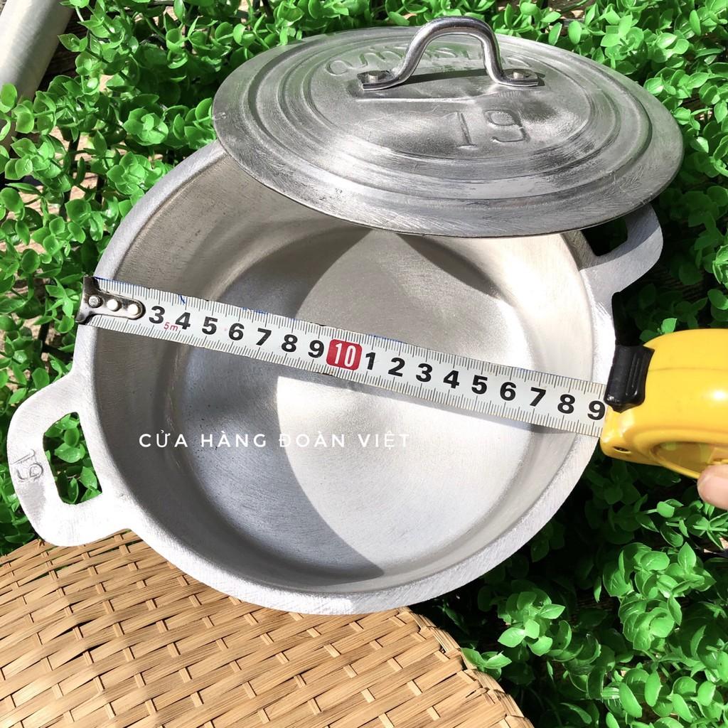 Nồi Gang Đúc Nguyên Khối 19cm - Nấu Cơm Siêu Ngon