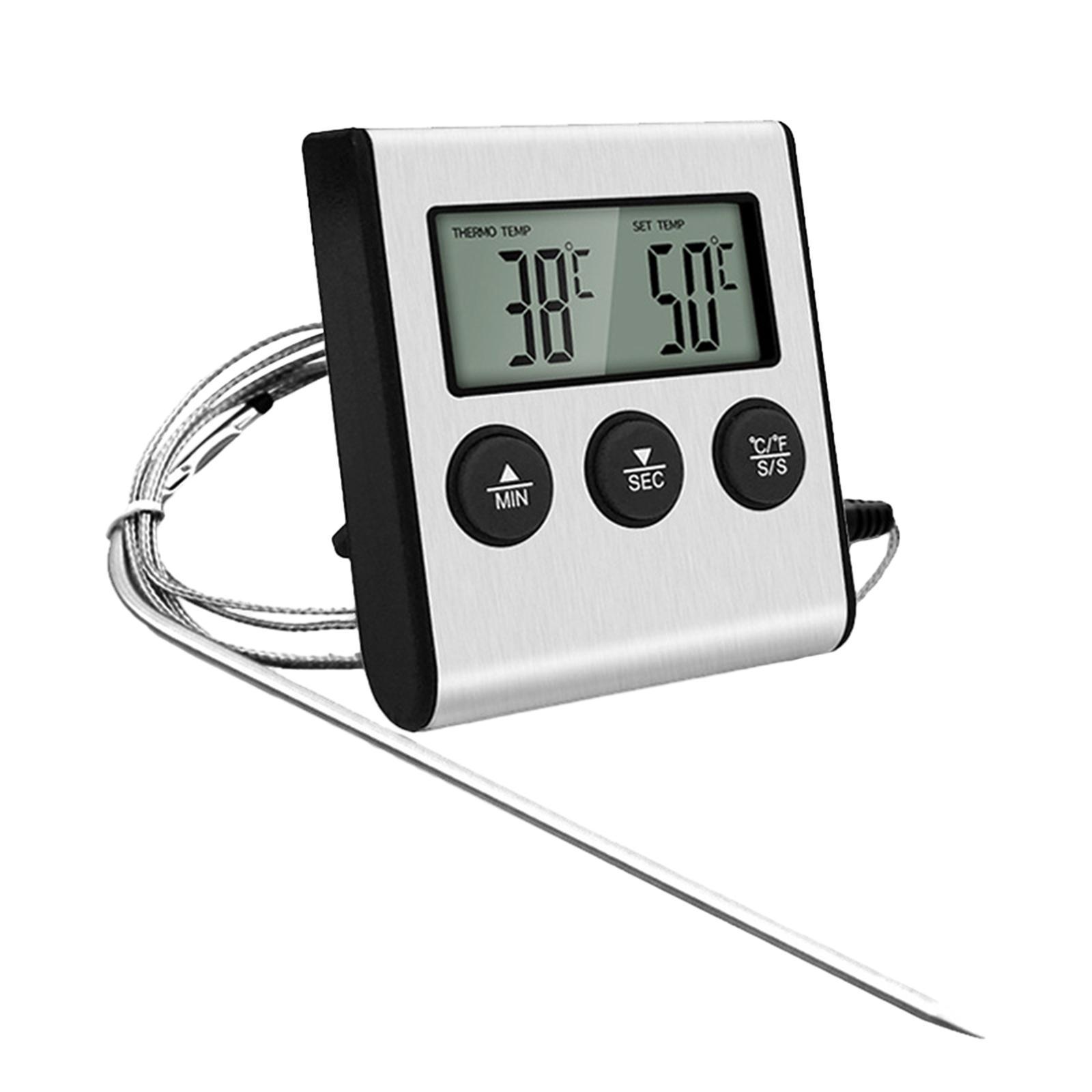 Digital Thermometer Grill Thermometer Multifunctional Food Thermometer Kitchen BBQ Thermometer,