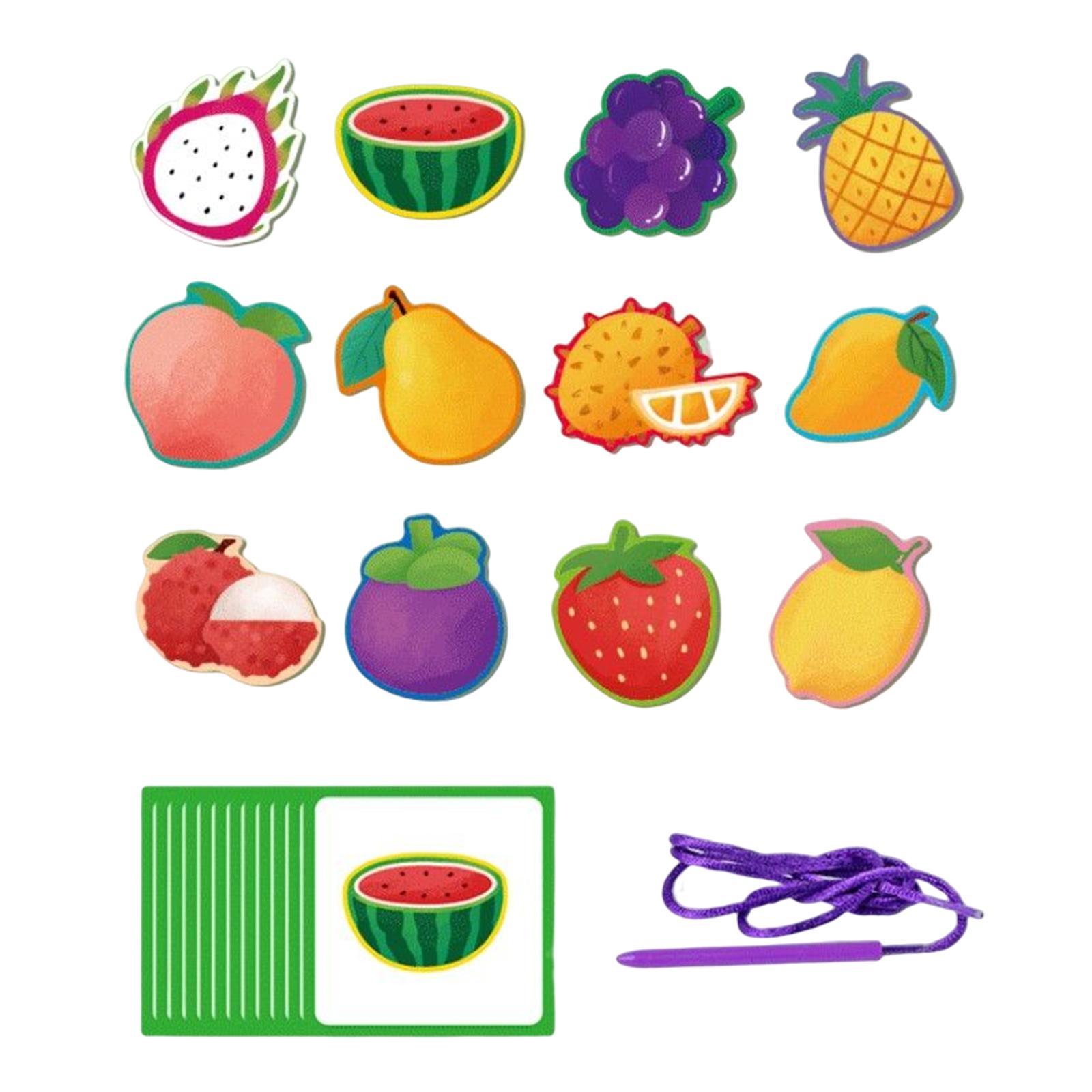 Threading Beads Toy Cognition for Learning Activities Kindergarten Toddlers