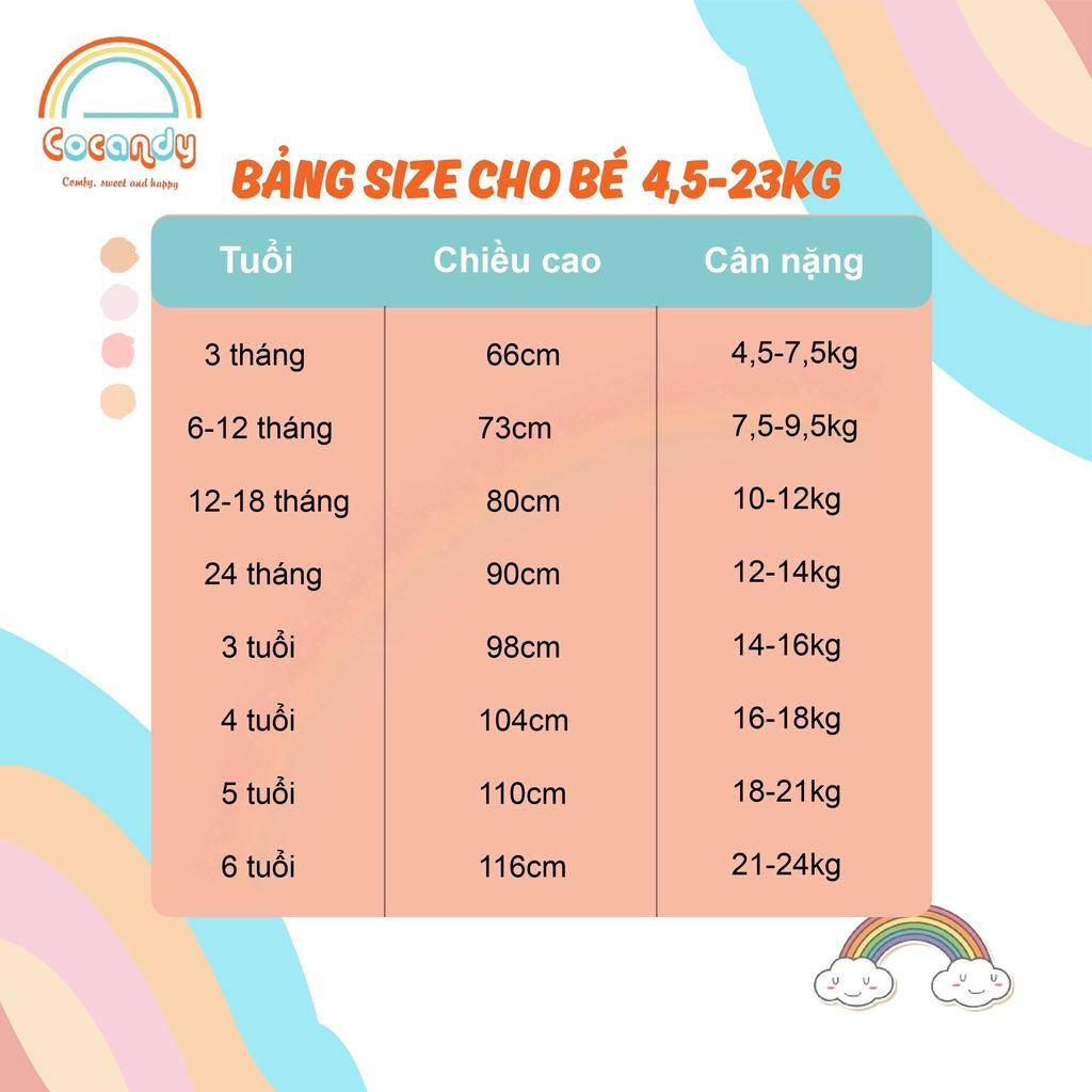 Áo cho bé- Be cổ bèo thêu thỏ dài tay, Quần yếm nhung nâu dễ thương cho bé