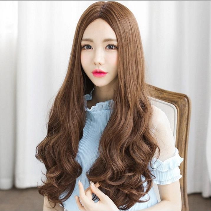 Tóc giả nữ Hàn quốc + Tặng kèm lưới T229
