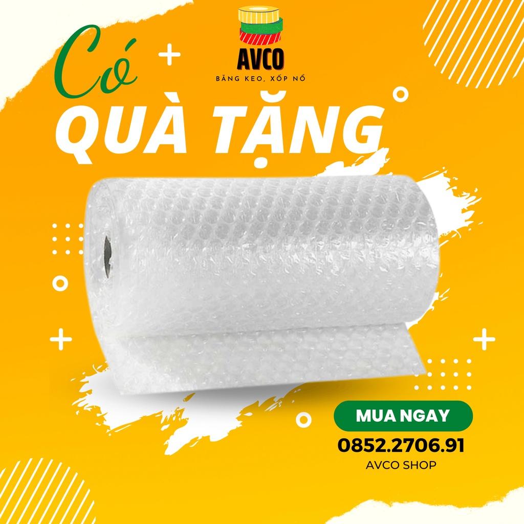 Màng xốp hơi, bóng khí, gói hàng, đóng bọc hàng AVCO 40cm x 100m xốp nổ bán lẻ từ 1m