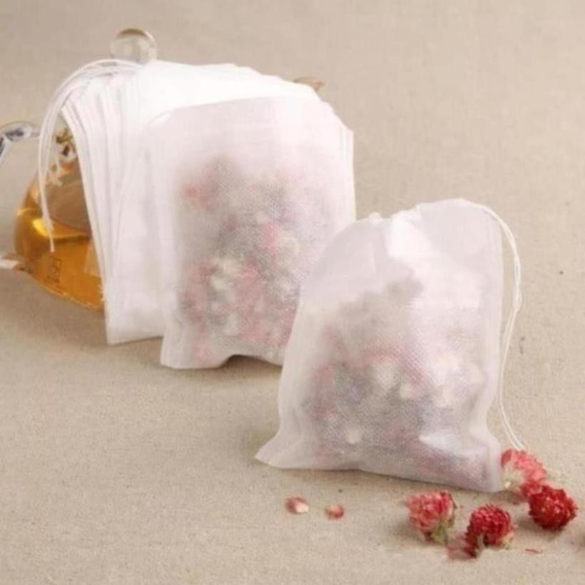 Bộ 100 túi rỗng dùng lọc trà tiện lợi chất lượng cao