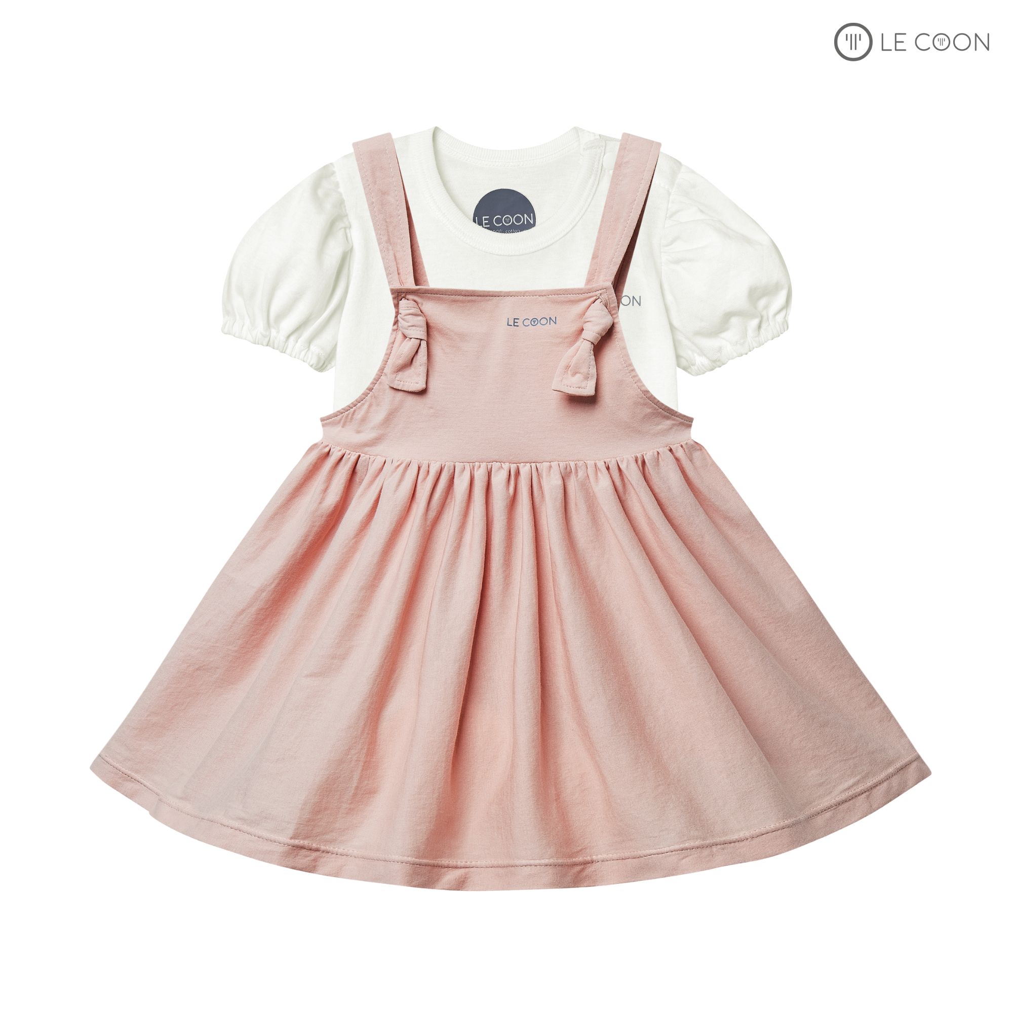 LE COON | Bộ Váy Yếm Lửng | COOL | 3 tháng-3 tuổi