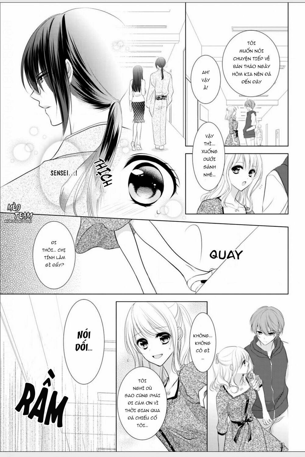 tiểu thuyết gia gợi cảm thì thầm bên tai cô gái nhỏ chapter 8 14