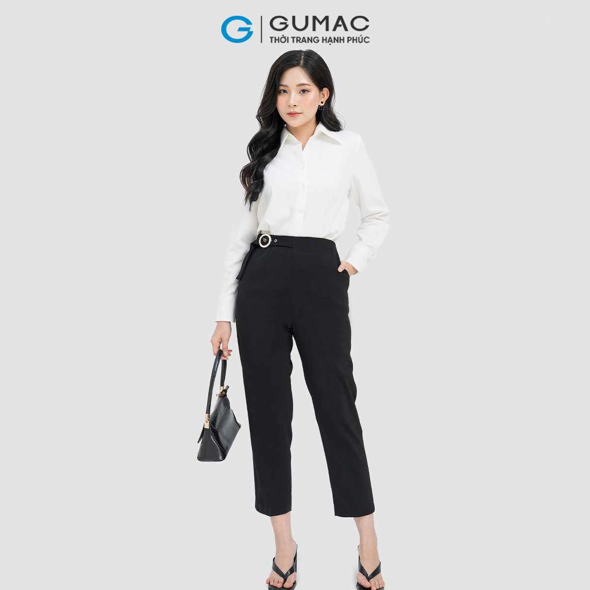 Áo sơ mi đô kiểu GUMAC AD04032
