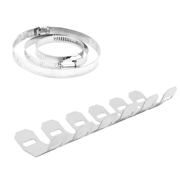 2- 25cm Exhaust Pipe Protector Guard Heat  for  Motorcycle