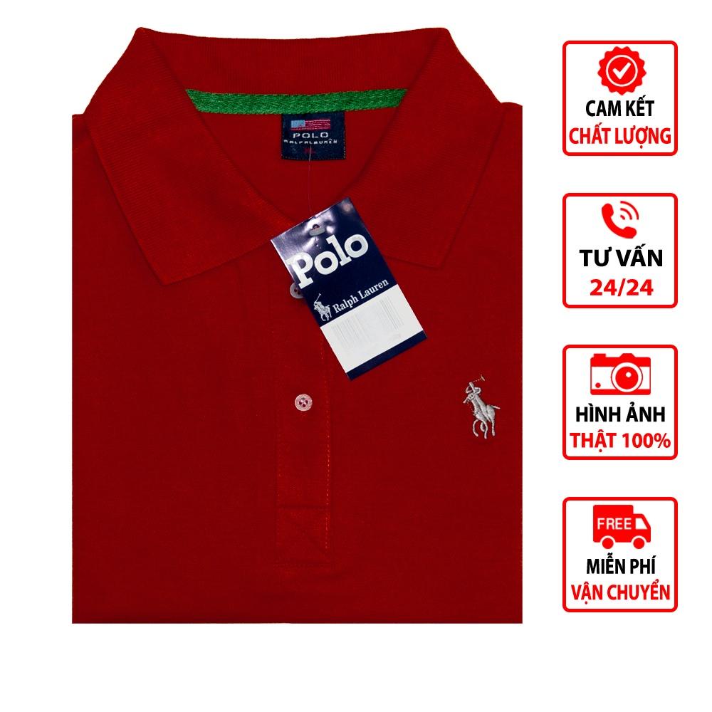 Áo thun Polo Nam vải cotton 4 chiều chất lượng cao hình ảnh thật - Màu 1/4