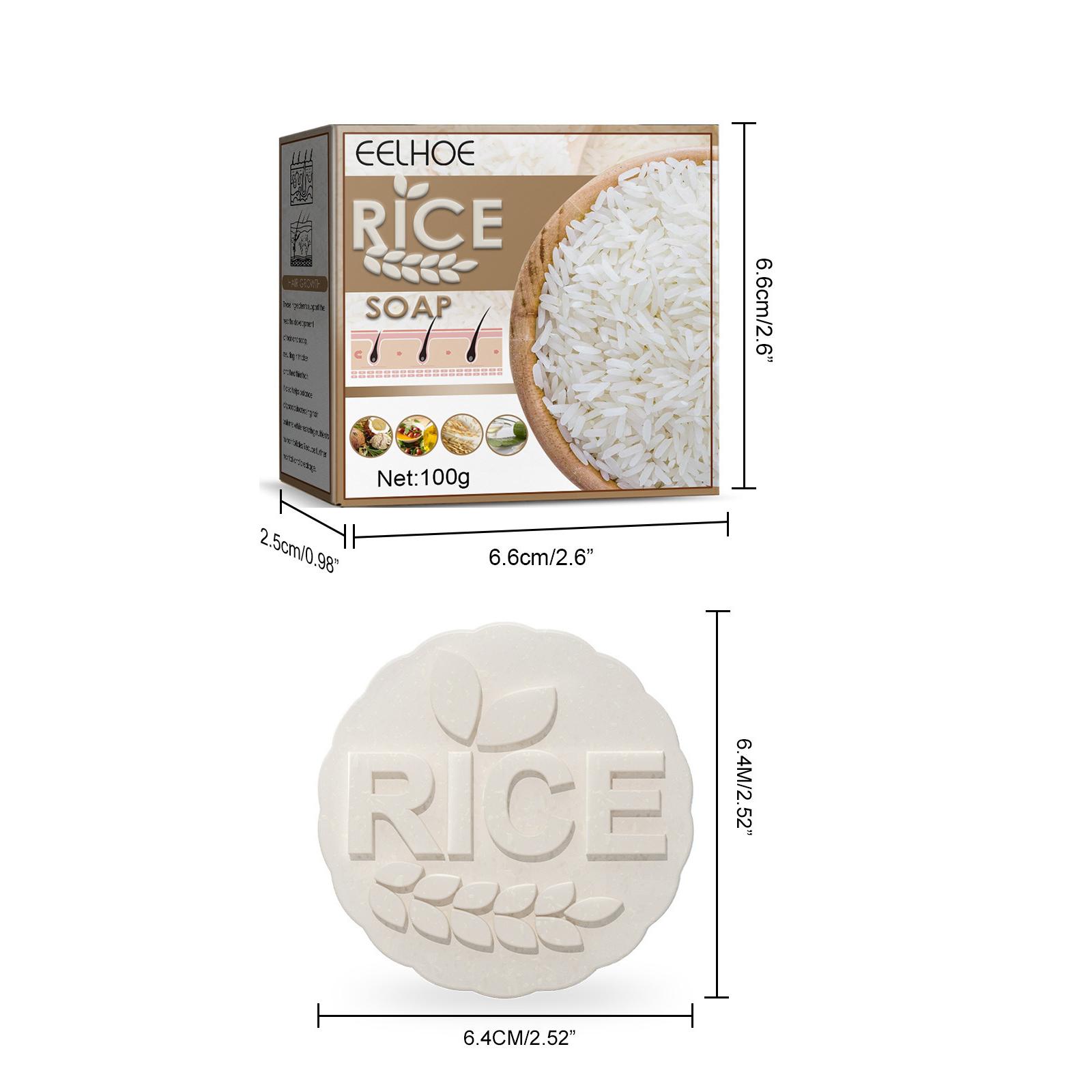 EELHOE 100g Anti-hair Loss Shampoo Bar Increasing Hair Volume Nourish Hair Root Hair Growth
