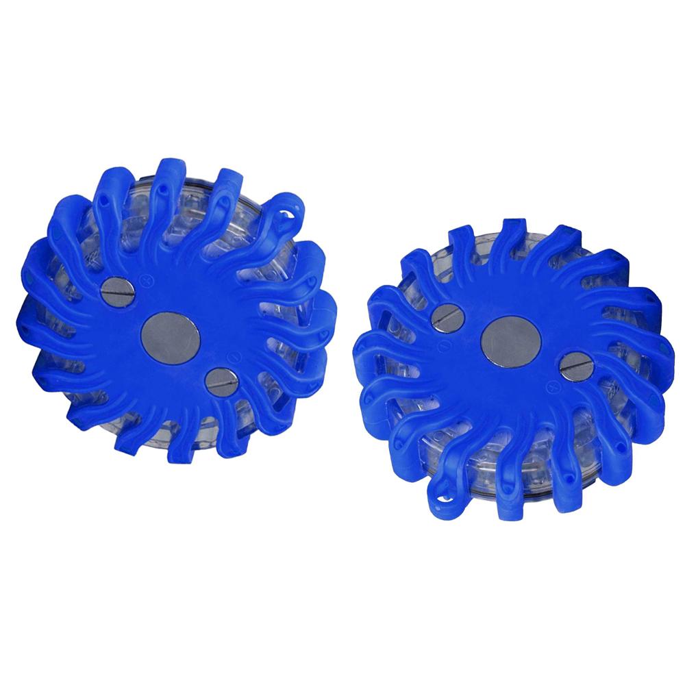 2 Xanh Dương An Toàn Bùng Xe Bên Đường Đèn Hiệu Cấp Cứu Flash Đèn Cảnh Báo