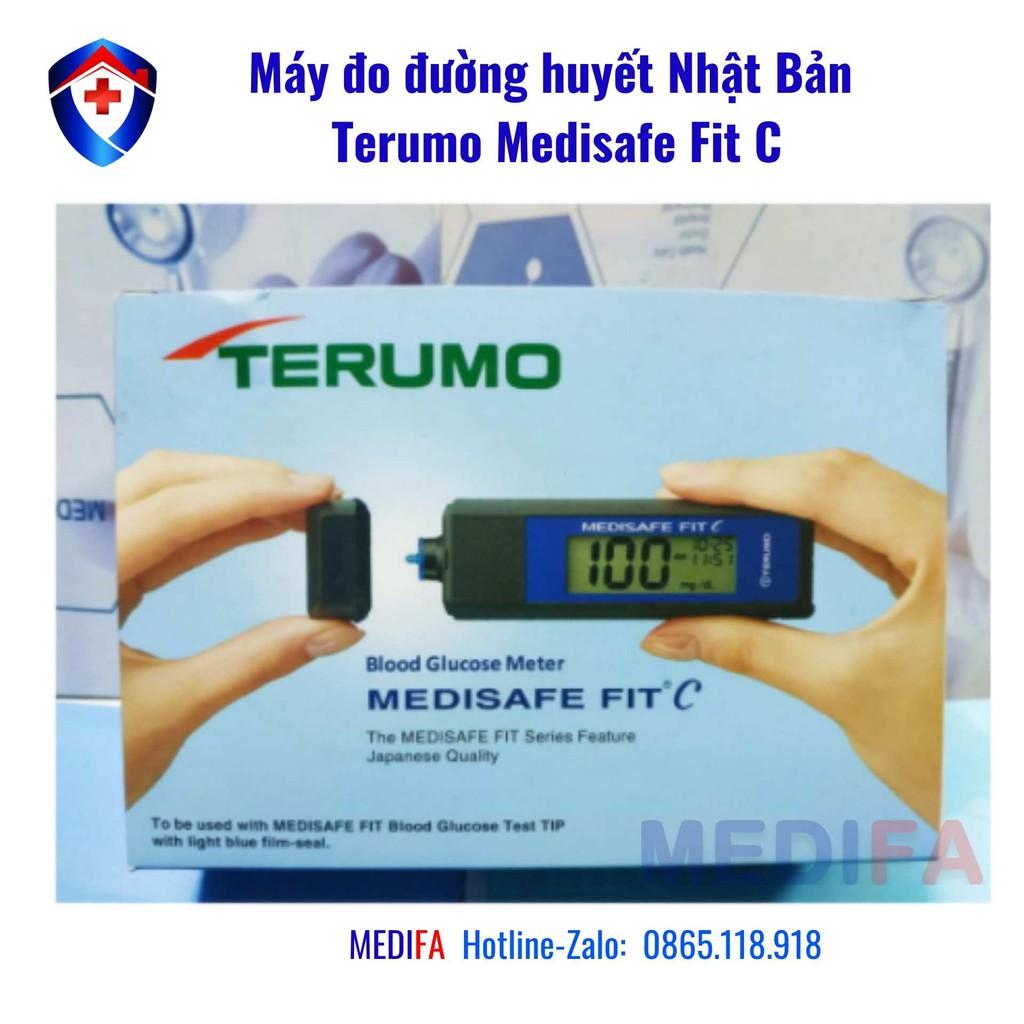 Máy đo đường huyết, tiểu đường Terumo Medisafe Fit C Chính Hãng Nhật Bản, Bảo hành 5 năm