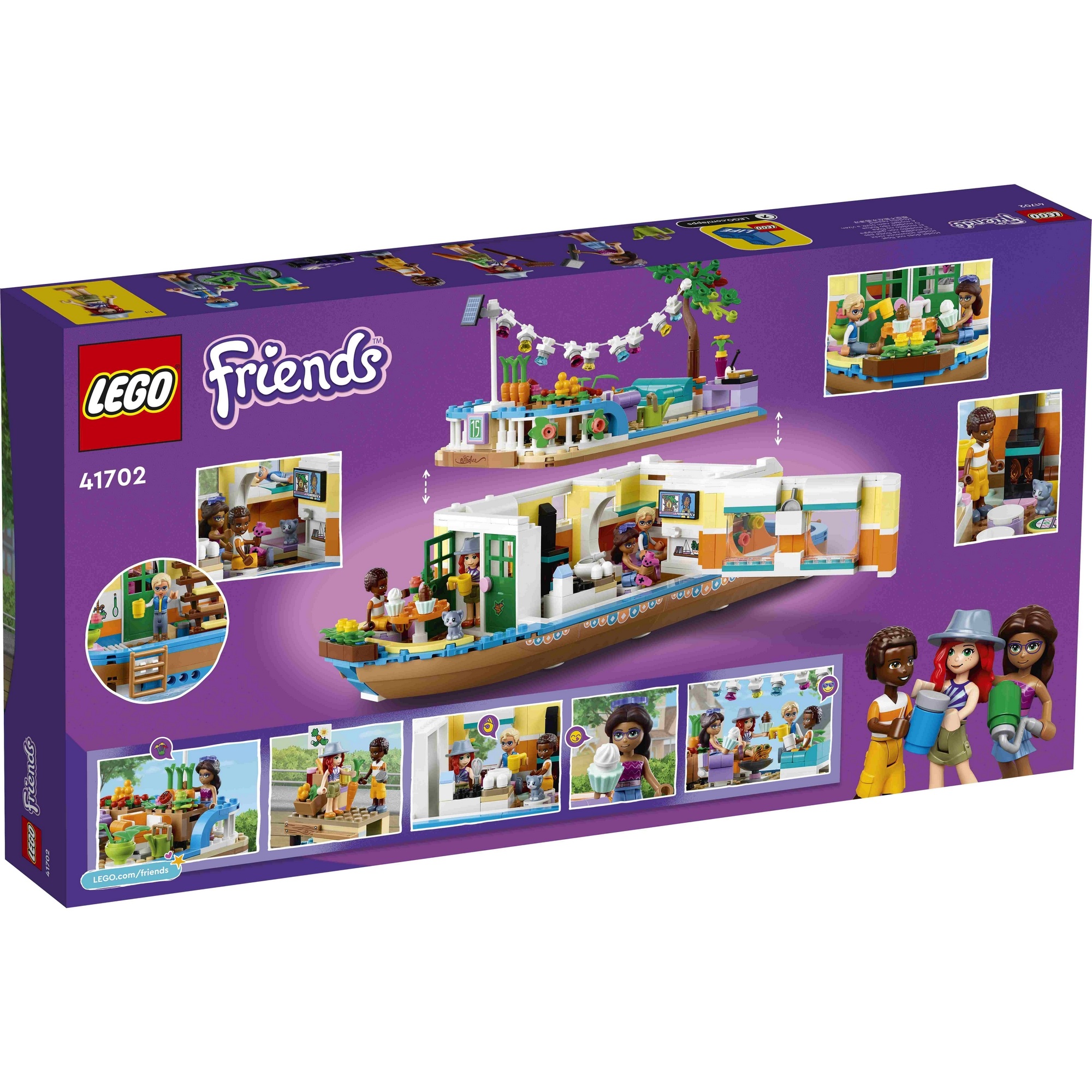 LEGO Friends 41702 Nhà thuyền trên sông (737 chi tiết)