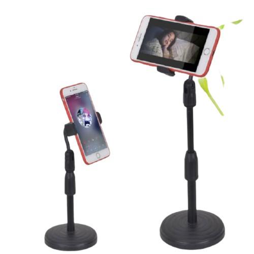 Giá đỡ điện thoại livestream video, Giá đỡ điện thoại xoay 360 độ ổn định dùng để quay phim, Kẹp điện thoại đa năng