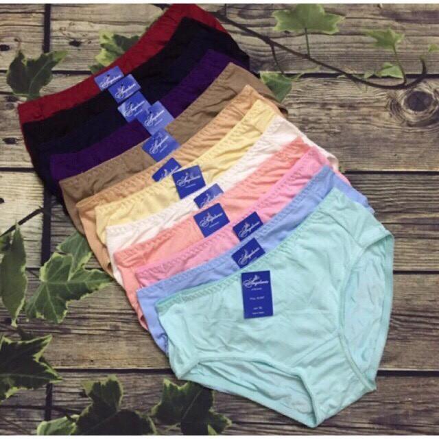 Combo 10 quần lót nữ BIG SIZE Thun cotton Cạp cao Hàng Việt Nam