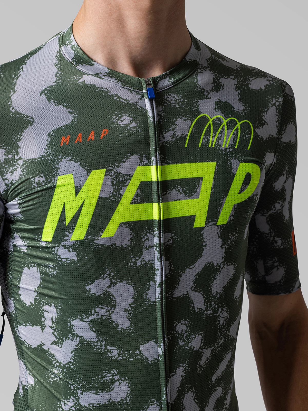 Áo Thể Thao Đạp Xe Nam MAAP Adapted I.S Pro Air Jersey - Màu Deep Moss