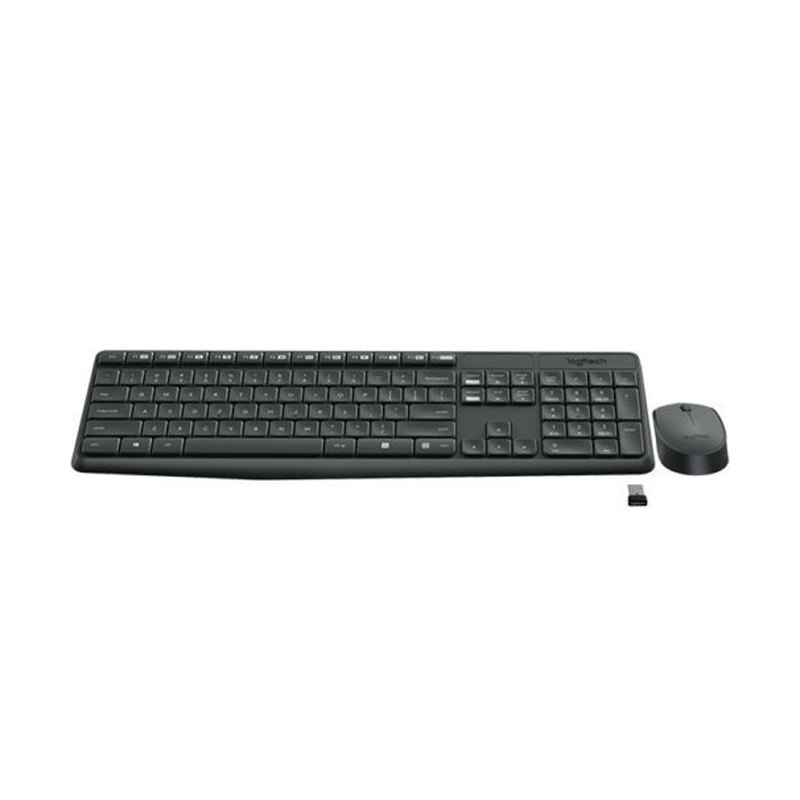 Tổ hợp bàn phím và chuột không dây Logitech MK235 dành cho game thủ USB đa phương tiện 2.4Ghz