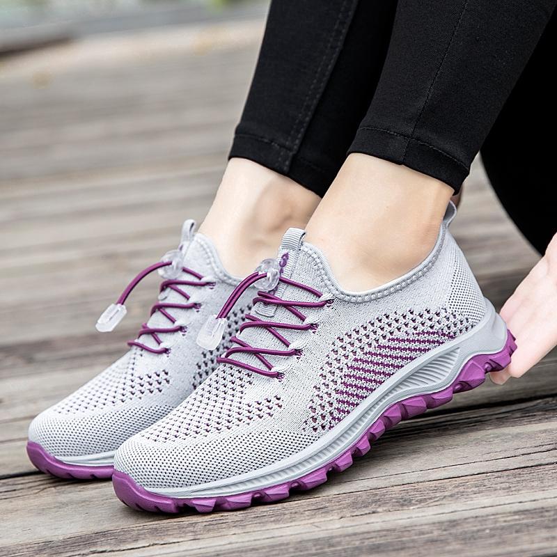 Giày Sneaker Thể Thao Chống Trượt Cho Nữ