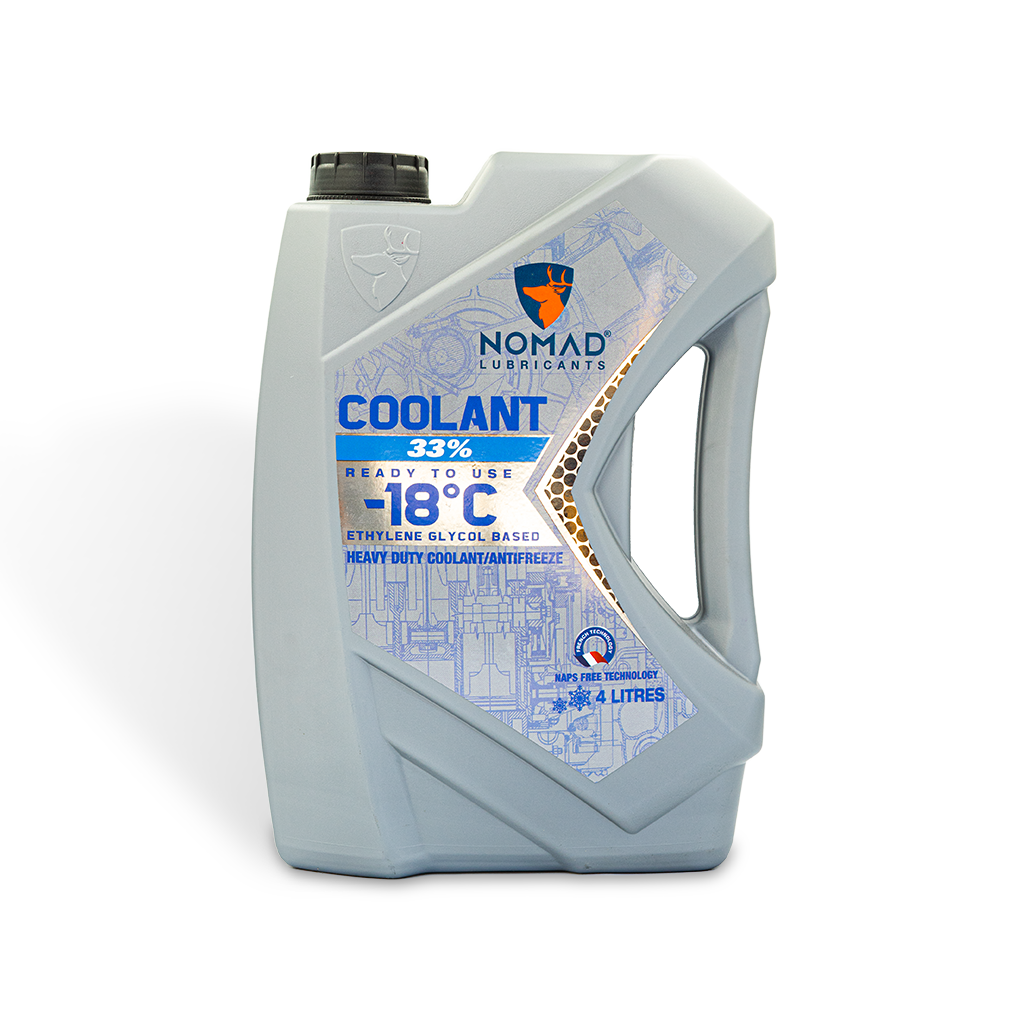 Hình ảnh Nước làm mát ô tô, xe máy NOMAD COOLANT Antifreeze -18 độ C, pha sẵn 33%, Can 4L - Nước làm mát ô tô màu hồng nhập khẩu DUBAI