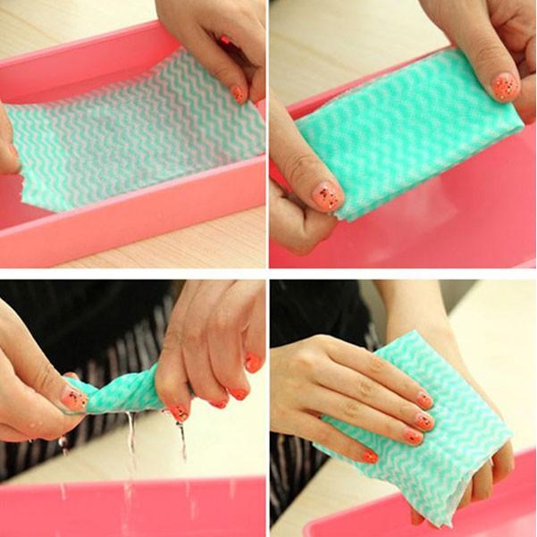 Combo 10 Cuộn Khăn Lau Đa Năng Tiện Ích
