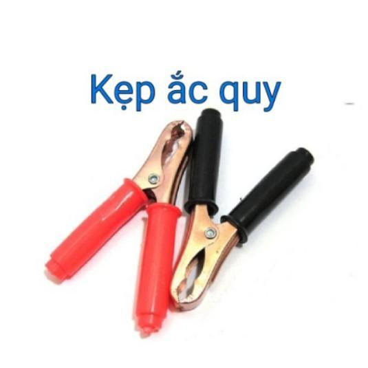 Combo một đôi kẹp bình ắc quy mạ đồng loại to