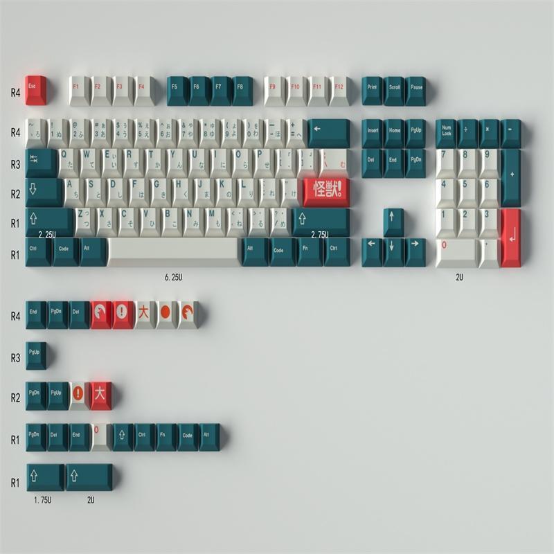 Bộ 130 Phím Thay Thế Cho Bàn Phím Cơ GH60 GK61 GK64 84 87 96 104