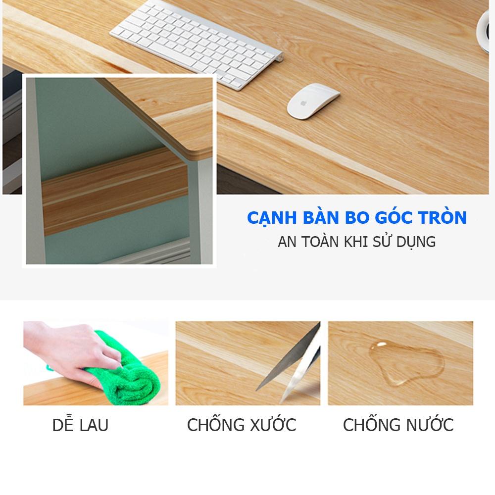 Bàn làm việc di động đa năng HOLI nâng hạ chiều cao và có bánh xe di động thiết kế ngồi giường, ngồi sofa