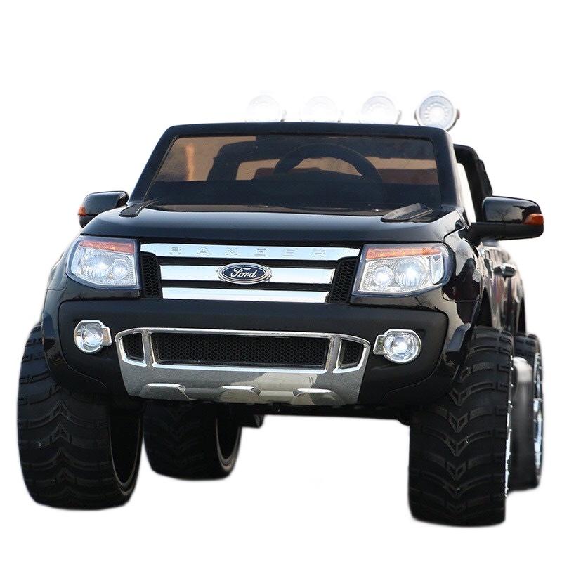 Ô tô xe điện trẻ em địa hình FORD RANGER XLS 2 chỗ 4 động cơ ghế da sơn tĩnh điện ( Đỏ-Đen-Trắng-Xanh)