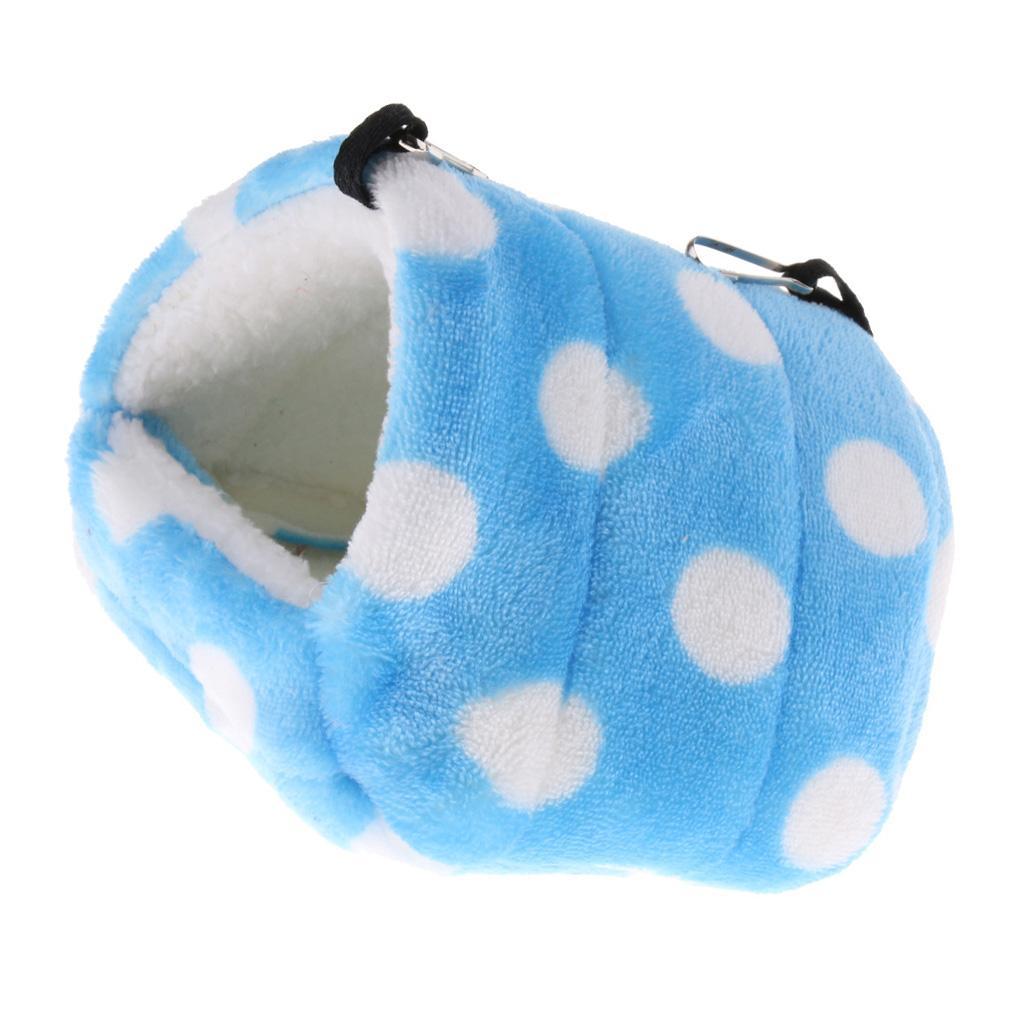 2pcs Guinea Pig House Hammock Bed Hanging Chinchilla Hideout Hut