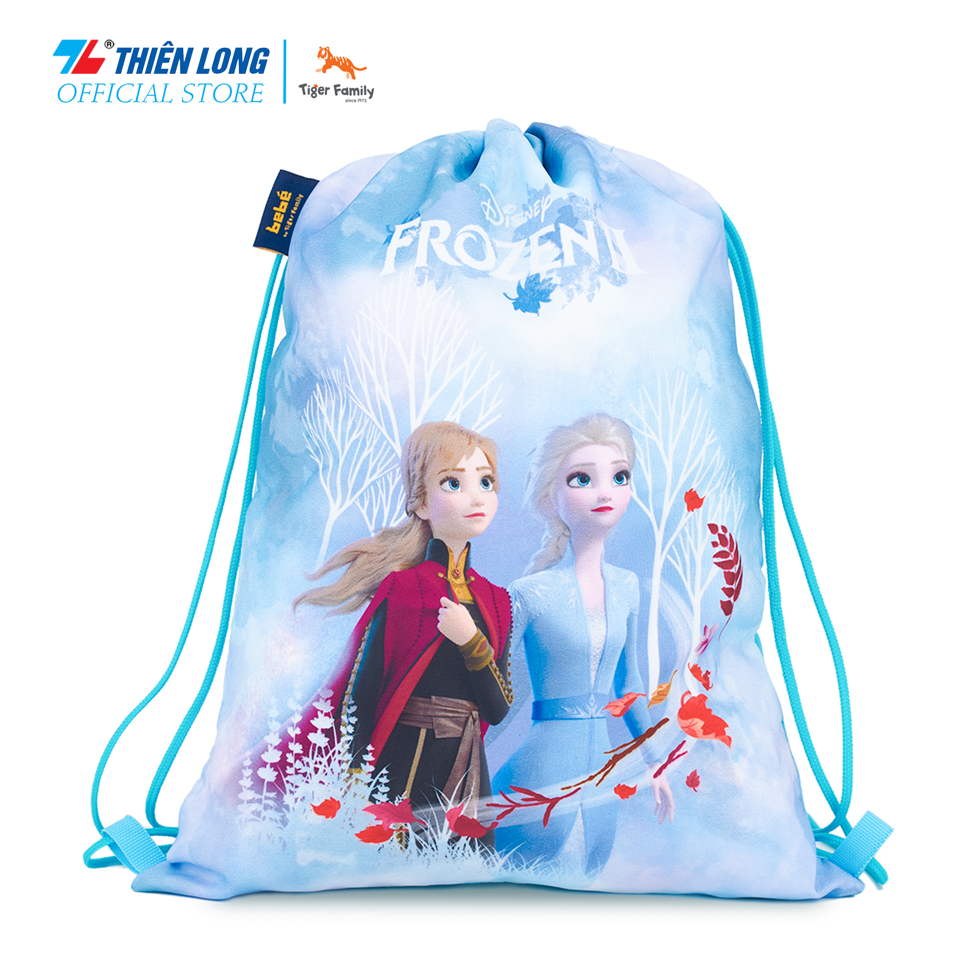 Combo cặp chống gù Thiên Long Điểm 10 Jolly kèm túi rút bình nước Frozen