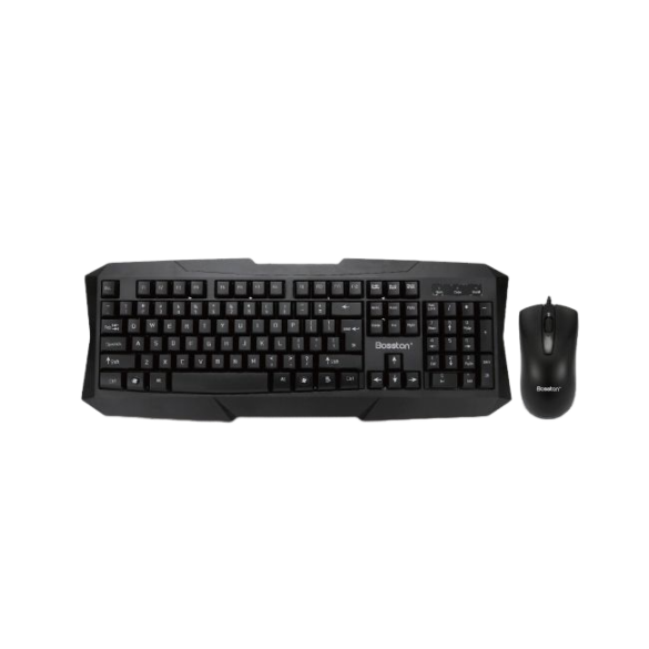 Bộ bàn phím chuột máy tính văn phòng có dây Bosston S6600 - Hàng chính hãng