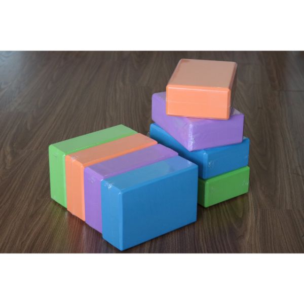 COMBO 2 Viên Gạch Tập Yoga cao cấp loại trơn - YOGA BLOCK