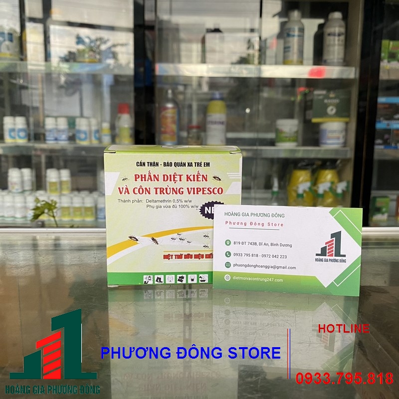 Combo 10 hộp phấn diệt kiến dạng viên