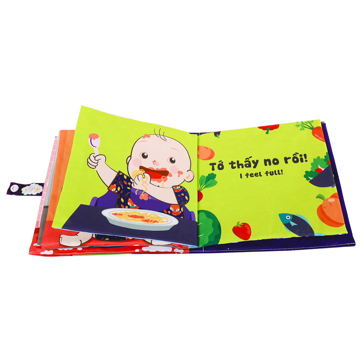 Sách Vải Lật Mở Đa Tương Tác Cho Bé 0-4 tuổi - Lalala Baby