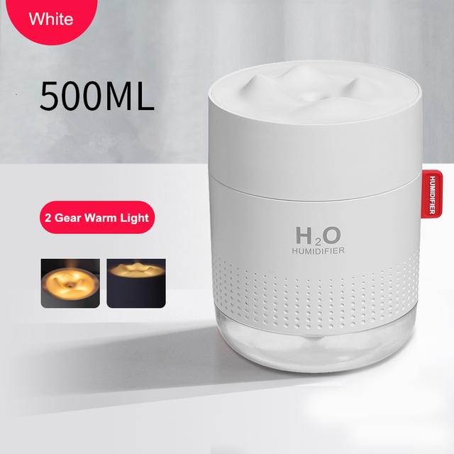 Máy Phun Sương Tạo Độ Ẩm Không Dây Siêu Âm Thanh USB Sạc Tinh Dầu Hương Thơm Khuếch Tán LED Phun Sương Tạo Xông Phòng Humidificado Dành Cho Xiaomi